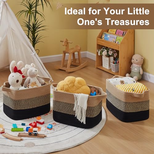 Storage Basket for Organizing 3 Pack (3 Count)