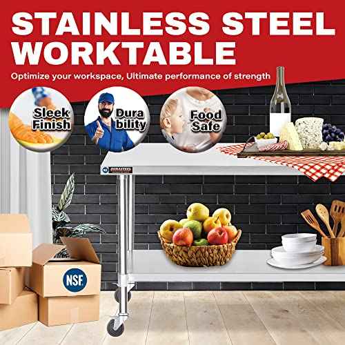 24x48 NSF Stainless Steel Cart