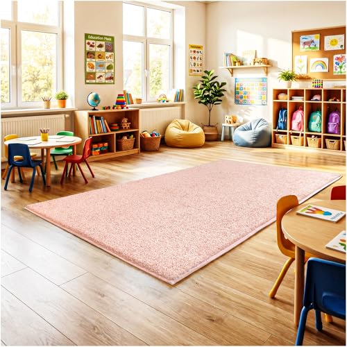 Soft & Colorful 9' x 12' Kids Classroom Area Rug