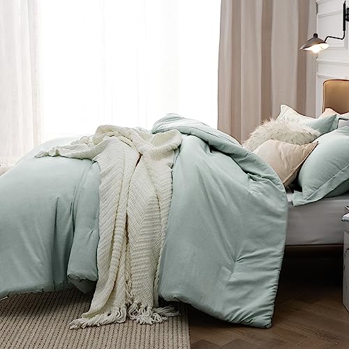 Mint Green King Size Comforter Set