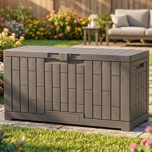 60 Gallon Resin Deck Box
