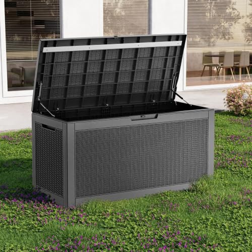 150 Gallon Resin Deck Box