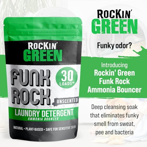 Pre Soak Laundry Detergent Unscented Funk Rock 30 Loads (16 Ounce)