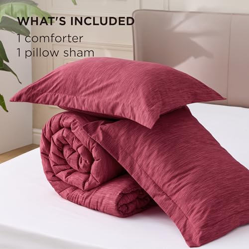 Red Twin Comforter Set
