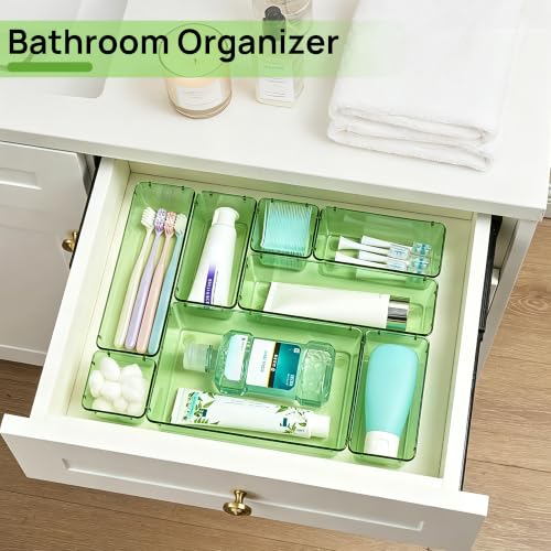 25 Pack Plastic Drawer Organizers with Non (25 Count)