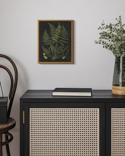 Framed Botanical Wall Art Minimalist Canvas Print