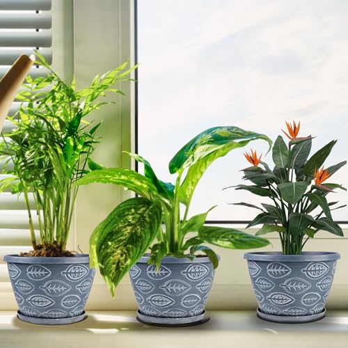 Outdoor Flower Pots Set of 3 (3 Count)