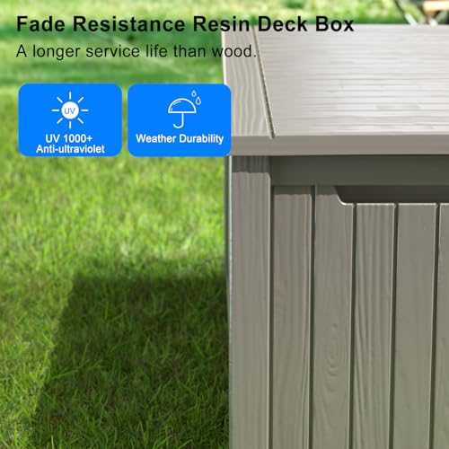 180 Gallon Outdoor Deck Box