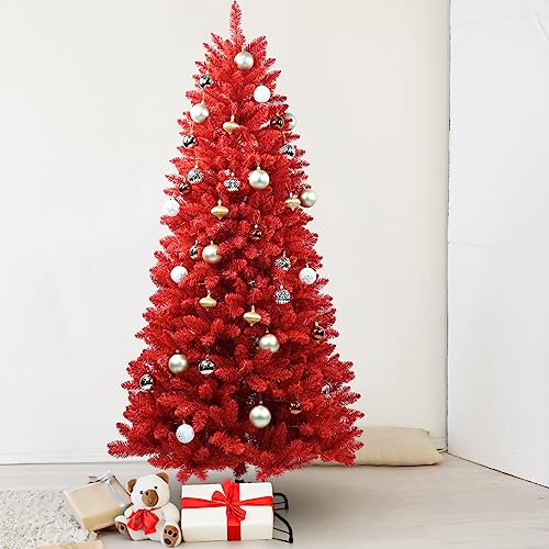 5ft Red Artificial Christmas Tree