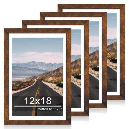 12x18 Picture Frame Set of 4 (4 Count)