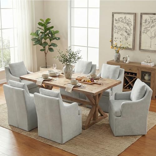 Upholstered Dining Chairs Set of 6 (6 Count)