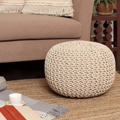 Round Pouf Ottoman