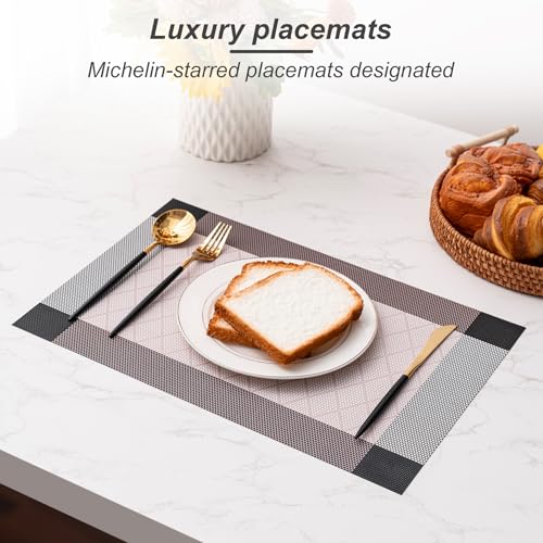 Placemats Set of 4 Washable Indoor (4 Count)