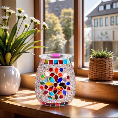 Mosaic Glass Wax Warmer