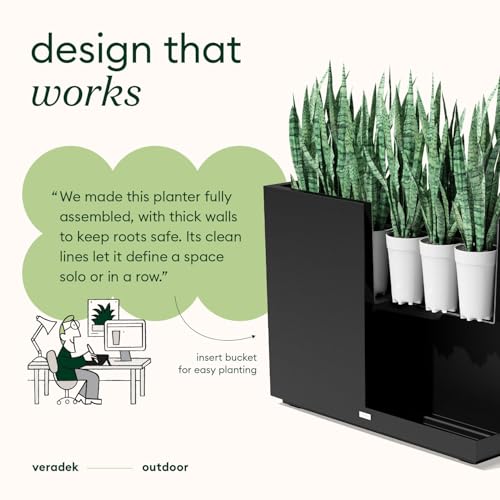 Block Series Span Planter (2 Count)