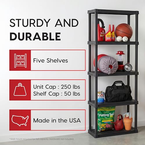 Plastic Storage Shelves