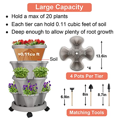 Vertical Planter Tower (2 Count)