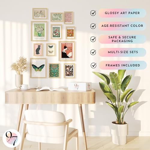 Vintage Eclectic Wall Art (16 Count)
