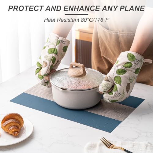 Placemats Set of 6 Washable Indoor (6 Count)