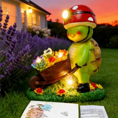 Solar Light Turtle Outdoor Garden
