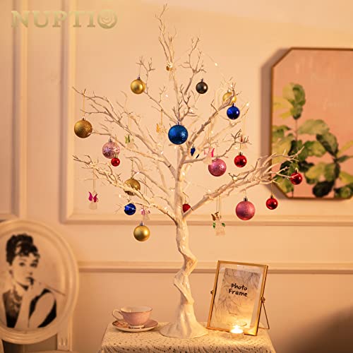 Artificial White Tree Branch for Christmas (2 Count)