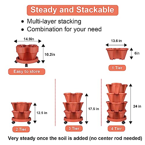 Vertical Planter Tower (2 Count)