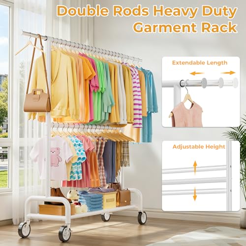 Heavy Duty Clothes Rack Load 860LBS