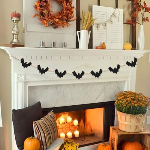 2 Packs Halloween Decorations Garland (51 Count)