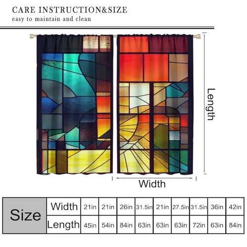 Stained Glass Curtains