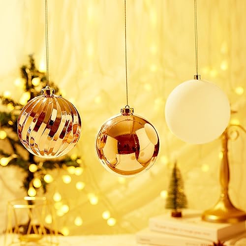 50pcs Shatterproof Christmas Ball Tree Ornaments (50 Count)