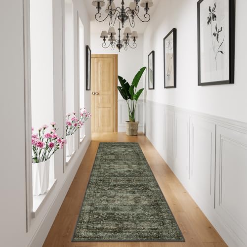 Ultra Thin Washable Teal Non Slip Bathroom Rug
