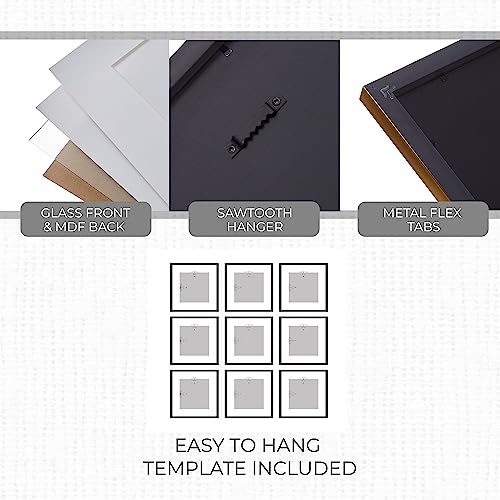 9 Piece Gallery Wall Frame Set (9 Count)