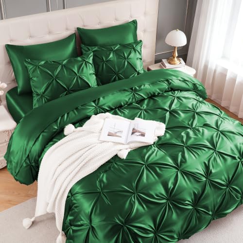 Satin King Size Comforter Set (7 Count)