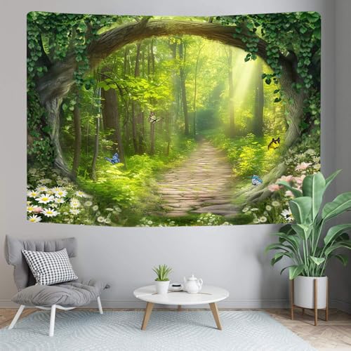 Nature Enchanted Forest Tapestry
