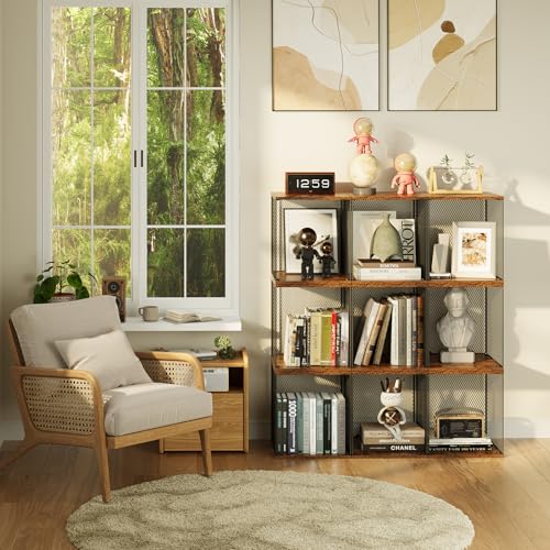 2 Cube Organizer Bookshelves DIY Variable Stackable Cube Storage Organizer for Kid Bedroom (2 Count)