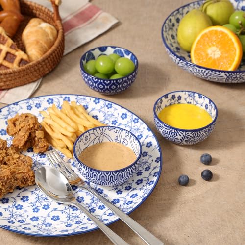 Ceramic 4 OZ Dipping Bowls Set (6 Count)