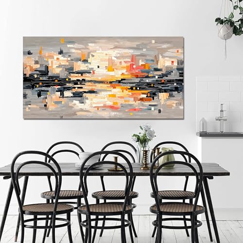 Canvas Wall Art Decor Abstract Wall Art for Living Room Abstract Canvas Art Wall Decor Modern Colorful Wall Art Prints Wall Art Pictures Artwork for Walls Bedroom Office Home Decor Aesthetic 20"X40"