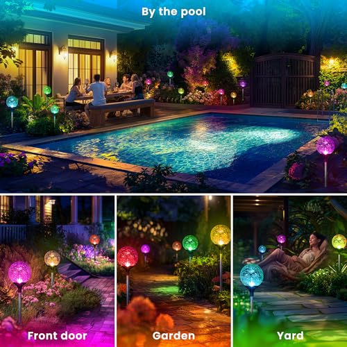 Solar Garden Lights 6 Pack (6 Count)
