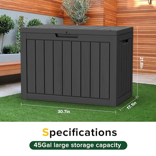 45 Gallon Outdoor Deck Box