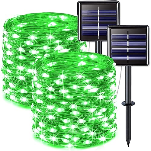 2 Pack Solar Fairy Lights (66 Foot)