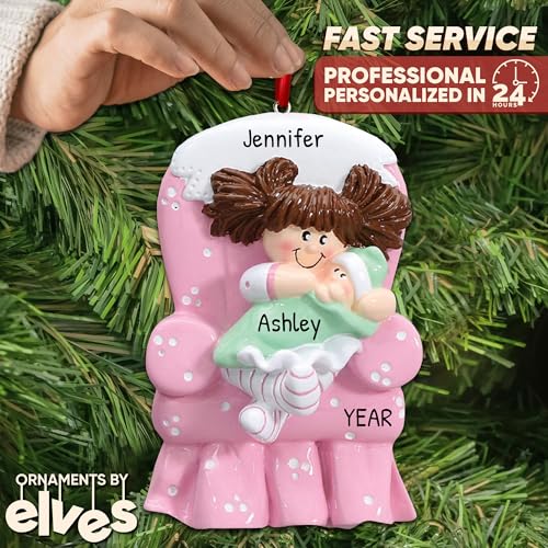 Personalized Sibling Christmas Ornaments 2026