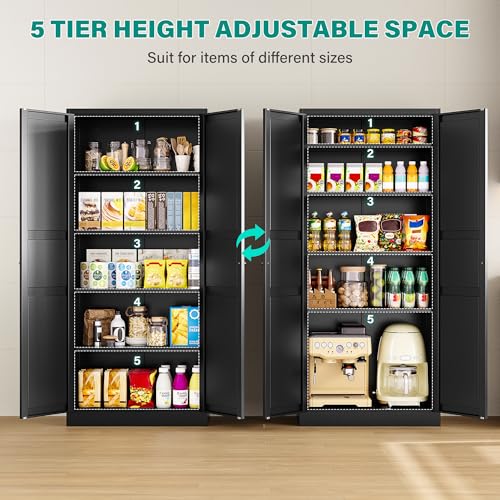 Black Storage Cabinet