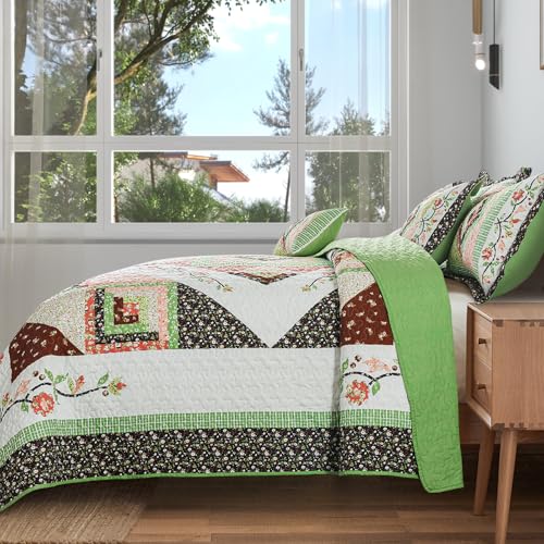 Quilt Queen Size Bedding Set (3 Count)