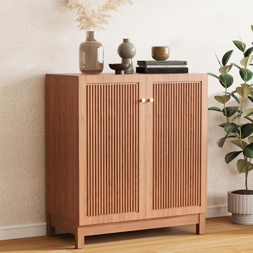 31.5" Fluted Sideboard Buffet Cabinet with Storage