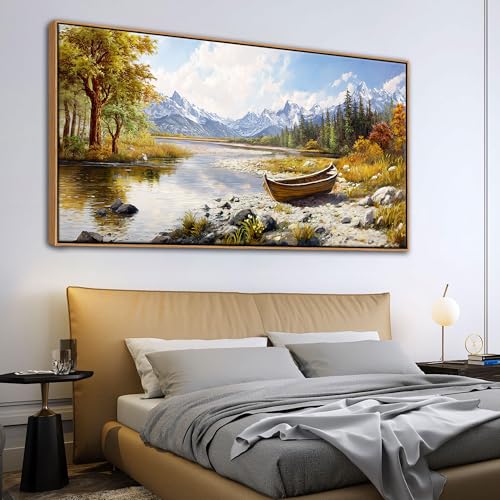 Fall Mountain Landscape Wall Art