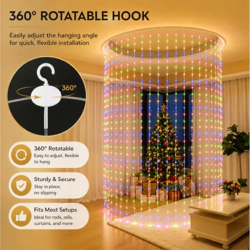 300LED Fairy Curtain Lights