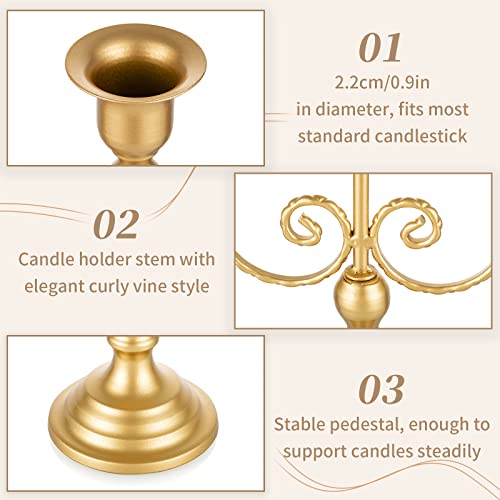 Gold Candelabra Candle Holders for Wedding Centerpieces