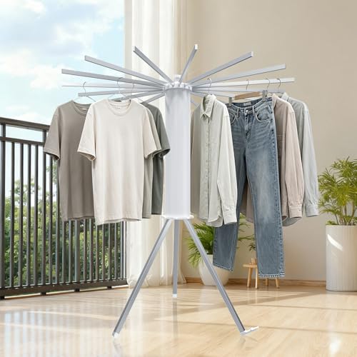Tripod Foldable Clothes Rack