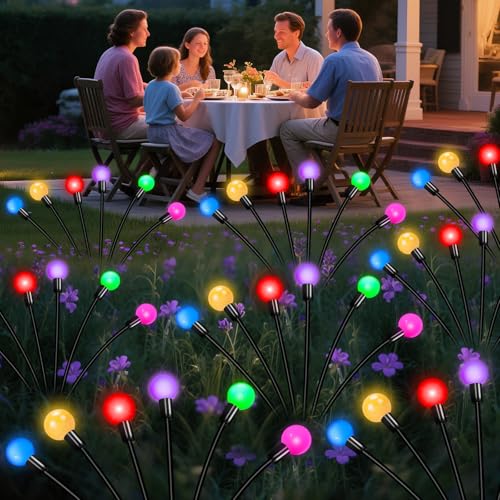 Solar Garden Lights Outdoor Waterproof (4 Count)