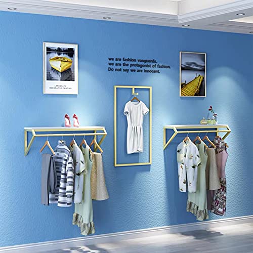 Modern Simple Men's and Women's Clothing Store Heavy Duty Metal Display Shelf